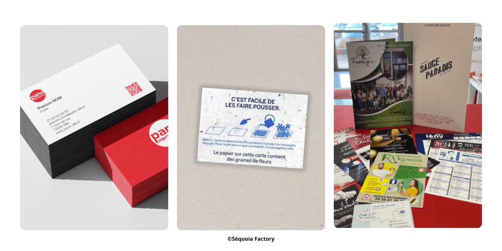 Cartes de visite, flyers et supports imprimés professionnels réalisés à Strasbourg