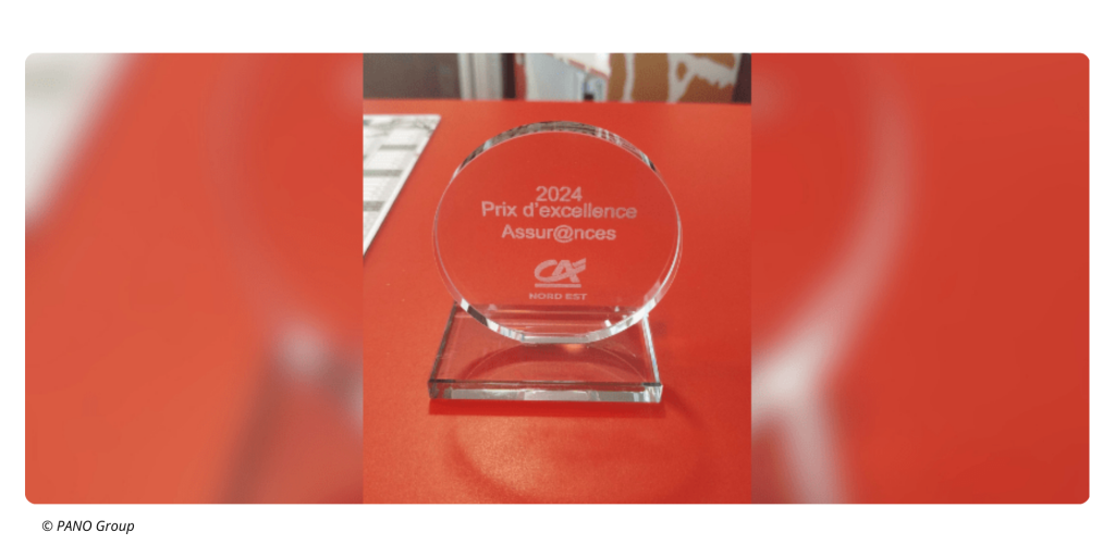 Trophée en plexiglas gravé pour remise de prix d’entreprise à Strasbourg