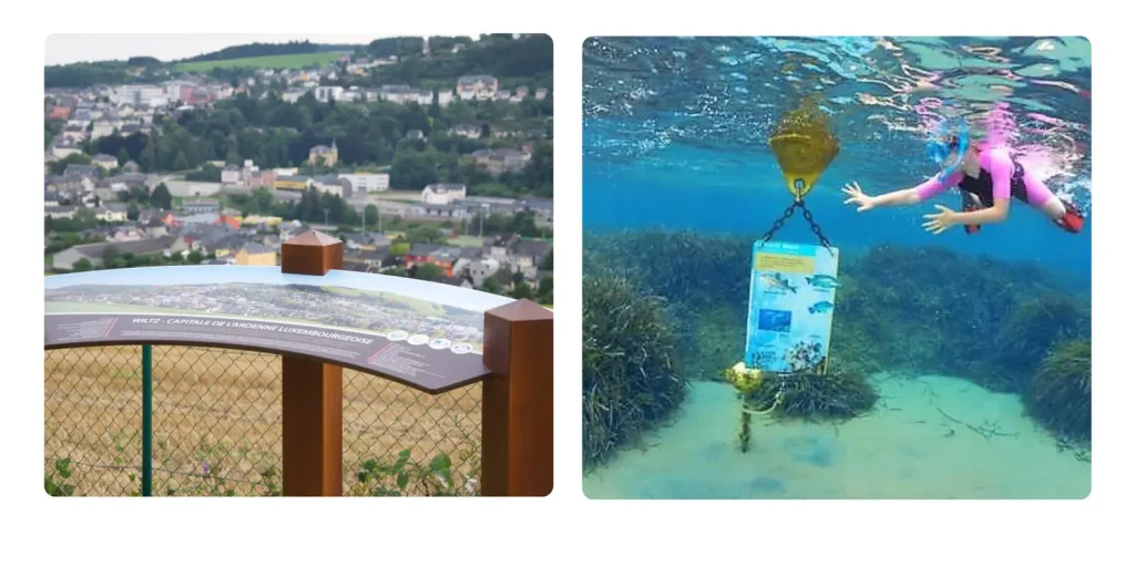 Signalétique durable en panneau HPL extérieur résistant